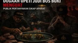 Judi Kodok-Kodok Diduga Dilindungi, Nama Bos Buki dan Sipon Mencuat, Aparat Didesak Bertindak