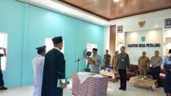 Djoni Alamsyah Lantik Kades PAW Petaling: Andi Albana Resmi Nahkodai Desa Petaling