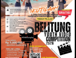 PT Timah Tbk Dukung Belitung Youth Competition 2026 untuk Promosikan Pariwisata Daerah