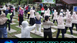 Ratusan Warga Antusias Ikuti Senam Sehat PT Timah Tbk di Kawasan Tins Green Garden Forestree