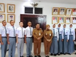 Wali Kota Pangkalpinang Lepas Empat Calon Paskibraka ke Seleksi Tingkat Provinsi