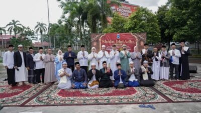 Wali Kota Saparudin Hadiri Salat Iduladha 1447 H Bersama Ribuan Warga di Alun-alun Taman Merdeka