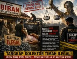 Publik Pertanyakan Nyali APH: BIRAN Kolektor Timah Ilegal di Lampur Diduga Bebas Beroperasi