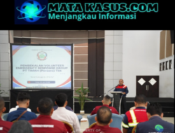 Pembekalan Volunteer ERG PT Timah Tbk Fokus Tingkatkan Kesiapsiagaan Bencana