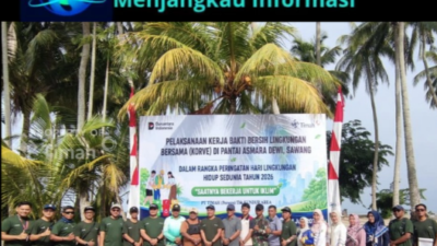 Peringati Hari Lingkungan Hidup Sedunia, PT Timah Tbk Gelar Penanaman Pohon dan Bersih Pantai di Karimun