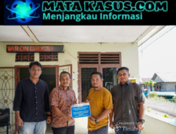 Dukung Kamtibmas, PT Timah Tbk Bantu Pos Kamling di Bangka Tengah