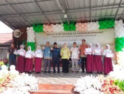 Wawako Pangkalpinang Dorong Semangat Belajar Saat Pelepasan Siswa SD Negeri 23