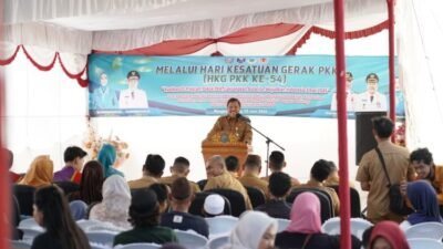 Bersama PKK, Pemkot Pangkalpinang Hadirkan Beragam Aksi Sosial di Peringatan HKG PKK ke-54