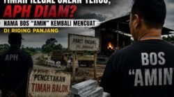 Ketegasan APH Dipertanyakan, Big Boss “Amin” Diduga Leluasa Jalankan Gurita Timah Ilegal di Riding Panjang
