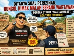 Ditanya Soal Perizinan, Bungol “Bang Jago” Kimak Malah Serang Wartawan dengan Stigma “Wartawan 86”, Ini Katanya..