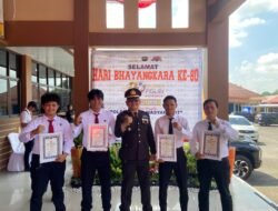 Polsek Lepar Pongok Tuai Penghargaan di HUT Polri ke-80, Bukti Nyata Pengabdian untuk Masyarakat Kepulauan