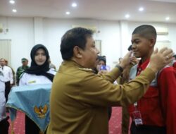Persiapan HUT ke-81 RI Dimulai, Wali Kota Lepas Diklat Calon Paskibraka Kota Pangkalpinang