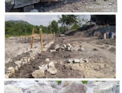 Proyek Embung Air Dul Rp7,92 Miliar Disorot, Diduga Dikerjakan Asal-asalan, Pengawas Lapangan Tak Terlihat