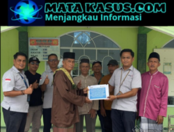 PT Timah Tbk Bantu Peningkatan Fasilitas Masjid Nurul Huda di Kundur Barat