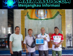 PT Timah Dukung Pembangunan Masjid di Bangka Tengah Lewat Program TJSL