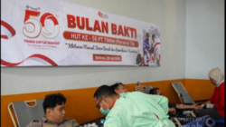 Bulan Bakti HUT Ke-50 PT Timah Tbk, Donor Darah di Belinyu Himpun 138 Kantong Darah
