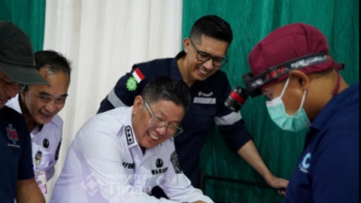 Bulan Bakti HUT ke-50 PT Timah Tbk Hadirkan Khitanan Gratis bagi 108 Anak di Bangka Tengah