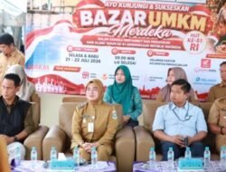 Bazar UMKM Merdeka Jadi Ruang Promosi Produk Lokal dan Penggerak Ekonomi Warga Pangkalbalam
