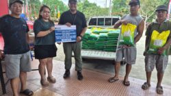 Sembahyang Rebut, PT Timah Tbk dan Yayasan Kelenteng Kelapa Kampit Berbagi Beras