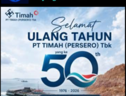 50 Tahun PT Timah Tbk: Simfoni Keunggulan yang Mengukuhkan Kepemimpinan Industri Timah Indonesia