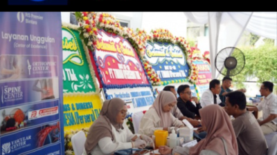Pemeriksaan Kesehatan Gratis HUT ke-50 PT Timah Disambut Antusias Warga Jakarta