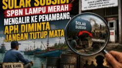 Dugaan 70 Persen Solar Subsidi SPBN Lampu Merah Mengalir ke Penambang, APH Diminta Jangan Tutup Mata