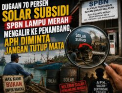 Dugaan 70 Persen Solar Subsidi SPBN Lampu Merah Mengalir ke Penambang, APH Diminta Jangan Tutup Mata