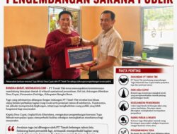 Tugu Mihrab Jadi Ikon Desa Cupat, PT Timah Tbk Dukung Penataan Ruang Publik