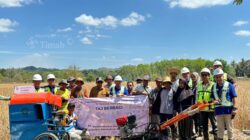 PT TAJ, Anak Usaha PT Timah Tbk, Perkuat Ketahanan Pangan melalui Bantuan Alat Pertanian