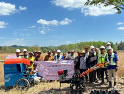 PT TAJ, Anak Usaha PT Timah Tbk, Perkuat Ketahanan Pangan melalui Bantuan Alat Pertanian