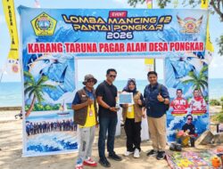 PT Timah Tbk Dukung Lomba Mancing Pantai Pongkar, 460 Pemancing Ramaikan Event Karang Taruna