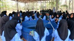 Belajar Mengelola Lahan Pascatambang, Siswa SMK IT Jamalullail Eksplorasi Kampoeng Reklamasi Air Jangkang PT Timah Tbk
