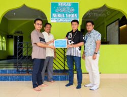 PT Timah Tbk Dukung Peningkatan Fasilitas Surau Nurul Yaqin di Tanjung Batu Kota