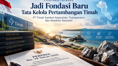 Perpres 79/2026 Terbit, PT Timah Sambut Babak Baru Tata Kelola Pertambangan di Bangka Belitung