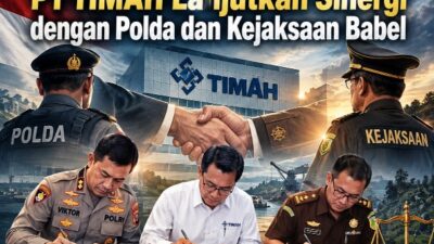 Perkuat Tata Kelola, PT TIMAH Lanjutkan Sinergi dengan Polda dan Kejaksaan Babel