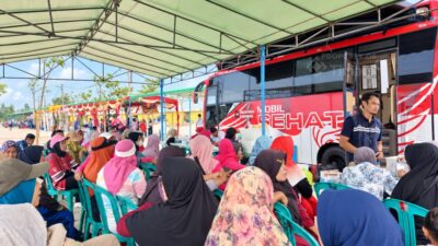 PT Timah Tbk Hadirkan Layanan Kesehatan Gratis di Festival Kuliner Serambi Tanjung