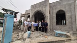 PT Timah Tbk Salurkan Bantuan untuk Pembangunan Masjid Al Ikhlas di Belitung