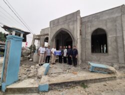 PT Timah Tbk Salurkan Bantuan untuk Pembangunan Masjid Al Ikhlas di Belitung