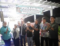 Warga Keramat Gotong Royong Aktifkan Poskamling demi Keamanan Lingkungan