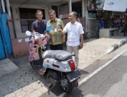 Ridwan Amir Bawa Pulang Sepeda Motor dari Gebyar Pajak Pangkalpinang